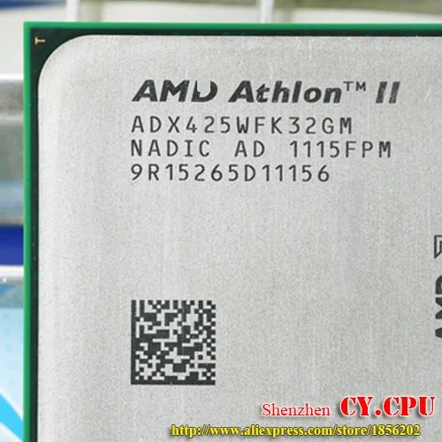 Процессор AMD Athlon II X3 425 процессор трехъядерный(2,7 ГГц/L2 = 2 м/95 Вт/2000 ГГц) разъем am3 am2+ 938 pin X3 435