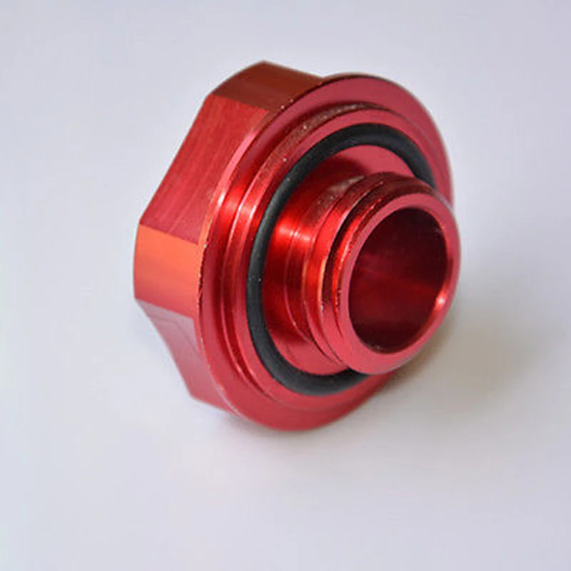 Красный Кованный; для двигателя масляный наполнитель кепки топливные баки для мотоциклов крышка модели JDM