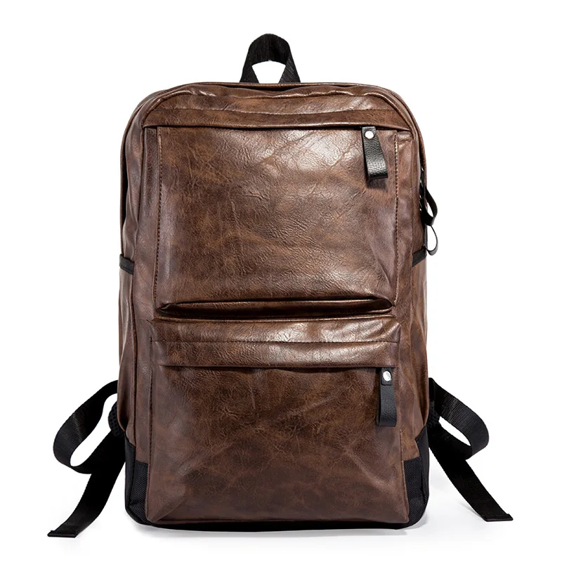 

Waterproof Men Backpack Bag Fashion Man Bags Large School Backpack Soft Handle Travel Bags Zipper Male Bag Open Pocket Backpacks