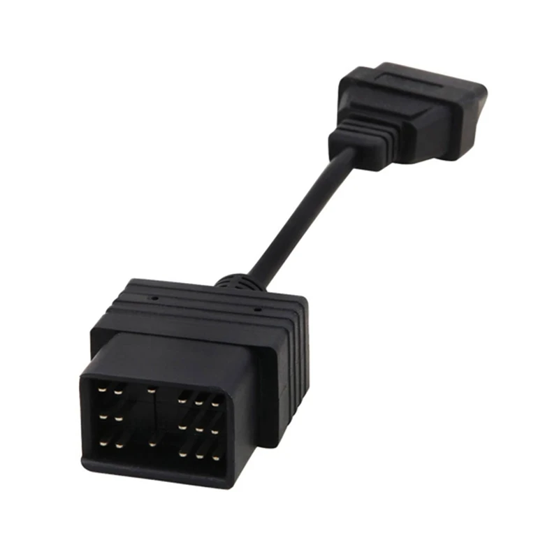 Кабель удлинитель диагностический 16 контактный с разъемом OBD2 для Toyota 17 Pin DLC Lead OBD