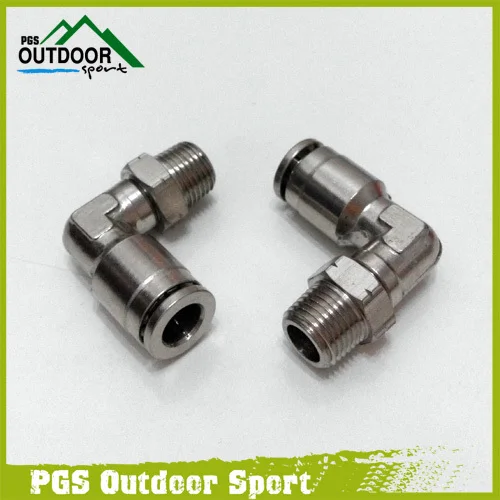 A Lot of 2 Paintball 90 Degree Swivel Elbow Macroline Macro Micro Line Fitting Free Shipping