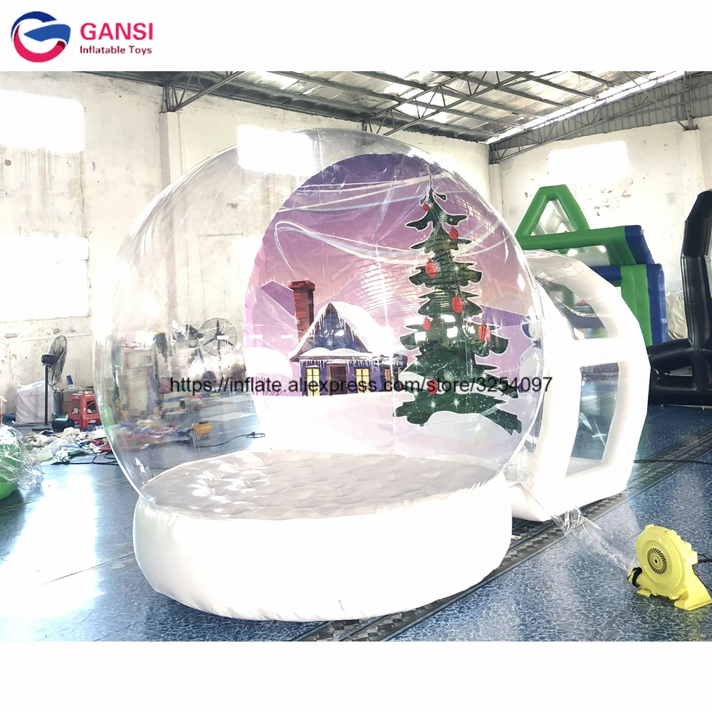 inflatable snow globe06