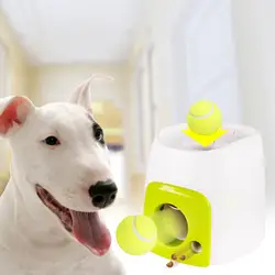 Новый прекрасный собака интерактивные игрушки Pet Собаки умная тренировка Игрушка Щенок 2 в 1 двусторонний мяч игрушки рассматривает Awards