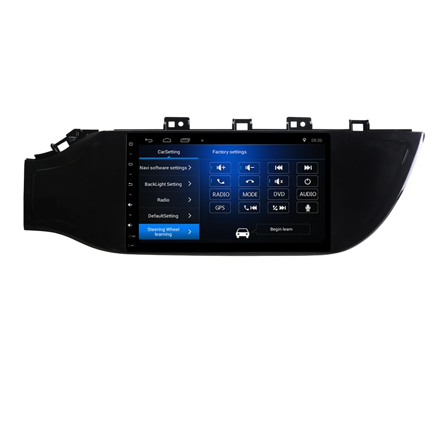 Flash Deal Free shipping 9" Elanmey android 8.1 car multimedia for Kia rio k2 2017 navigation gps stereo radio headunit recorder player 3
