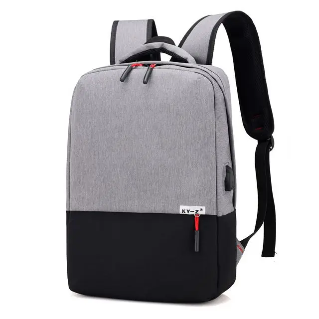 Sevjet бренд Для мужчин рюкзак для ноутбука с твердым покрытием Mochila Hombre Многофункциональный Unixes рюкзак для холстов Колледж Мужская школьная сумка M191 - Цвет: Серый