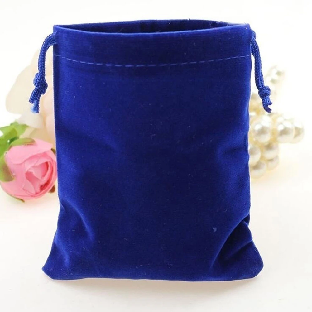 Velvet Jewelry Pouch Case Wedding Party Favor Storage Packing Gift Wrap Bag New 