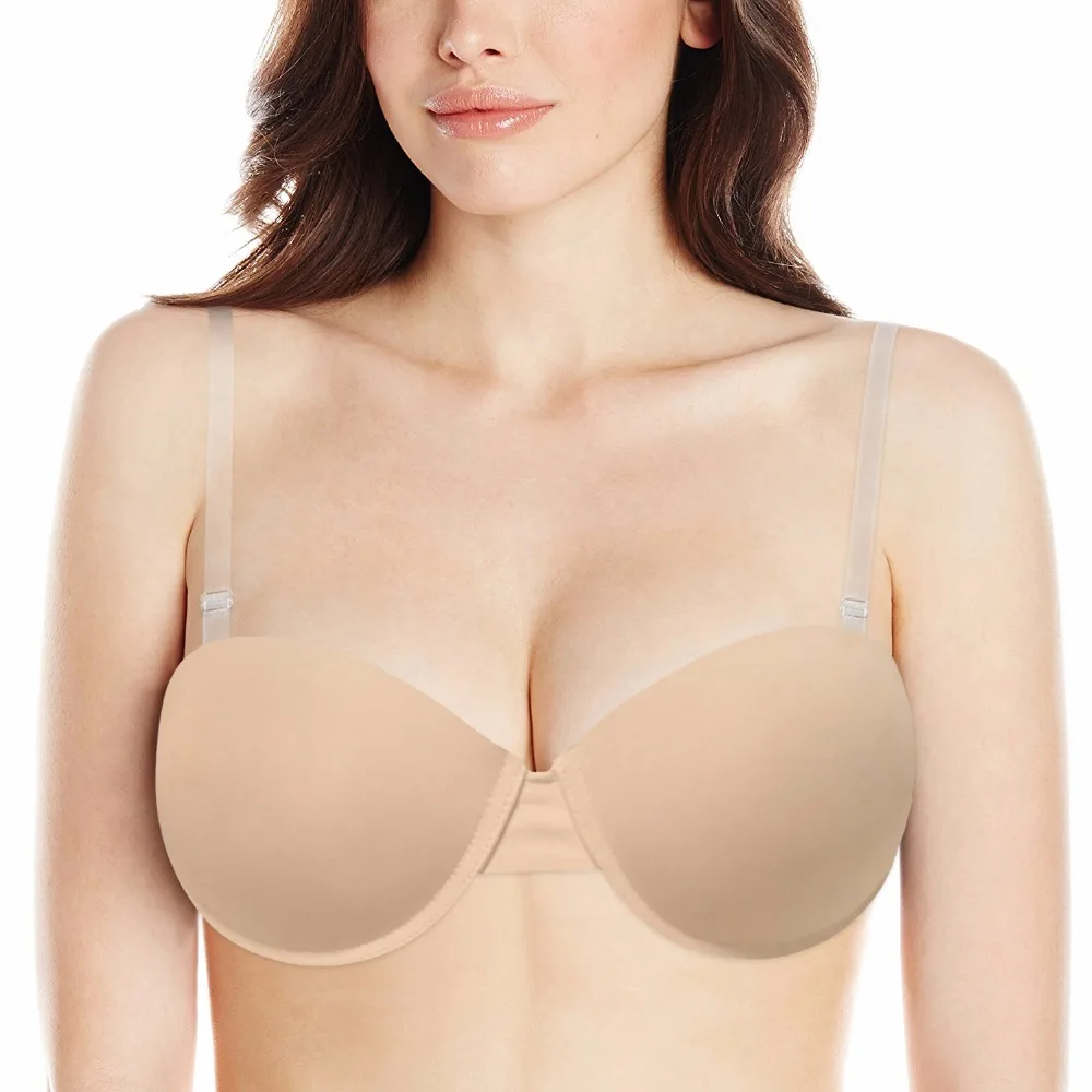 Новый Для женщин бюстгальтер Push Up Padded 1/2 Чашки soutien ущелье на косточках