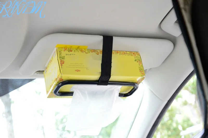 Авто аксессуары солнцезащитный козырек коробки для бумажных салфеток для Renault Latitude Fluence Logan Sandero Sandeno Duster автомобильные аксессуары