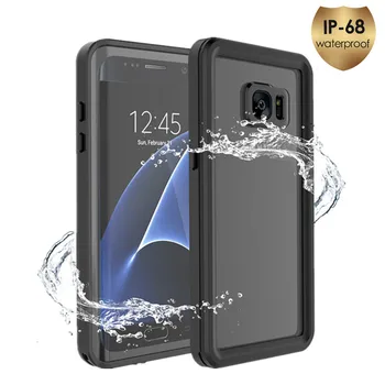 

For Samsung Galaxy S7 Edge Waterproof Case 360 Degree Protection Shockproof Phone Cover for Samsung S7 Edge Case Outdoor Sports
