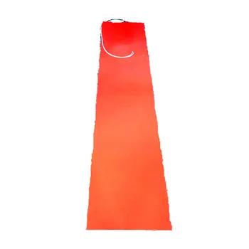 

240v 2000w 350*2200*1.5mm Silicone Rubber Strip Heater Band 1000mm lead wire come out from middle of 350mm side
