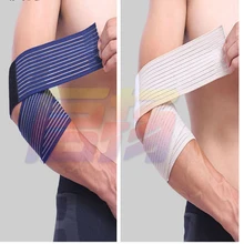 40~ 300 см эластичный бинт компрессионная поддержка колена для спорта ремень наколенники защитные ленты лодыжки ноги локоть запястья фиксаж голени безопасности
