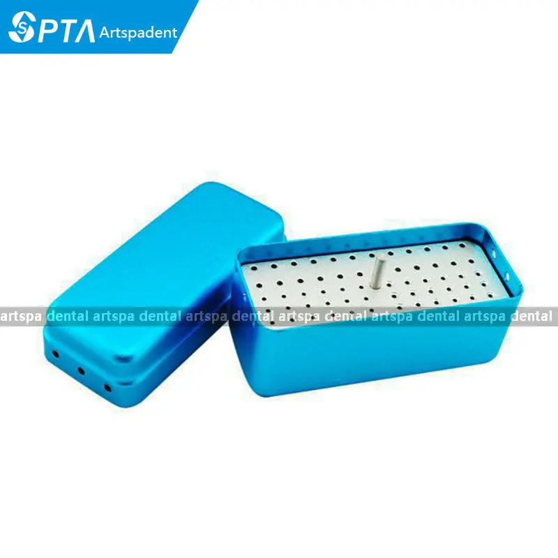 Dental Endo burs Holder Container 72 Hole Diamond Bur and File Ideal for storage of high speed