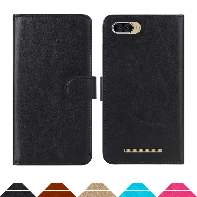 

Luxury Wallet Case For INOI 6i Lite PU Leather Retro Flip Cover Magnetic Fashion Cases Strap