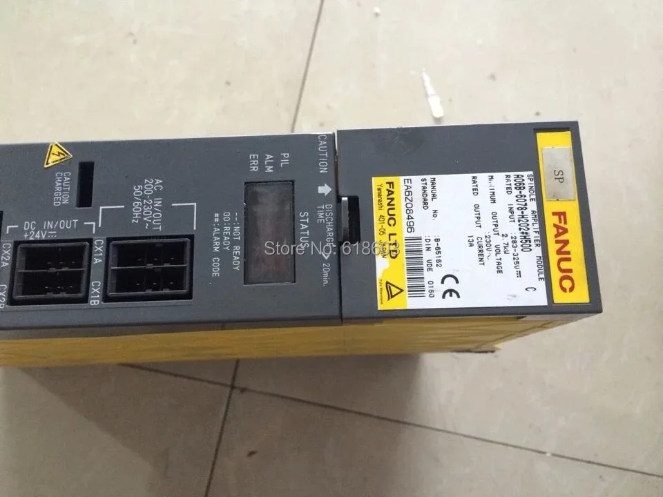 

FANUC servo drive amplifier A06B-6078-H202 CNC Control amp imported original warranty