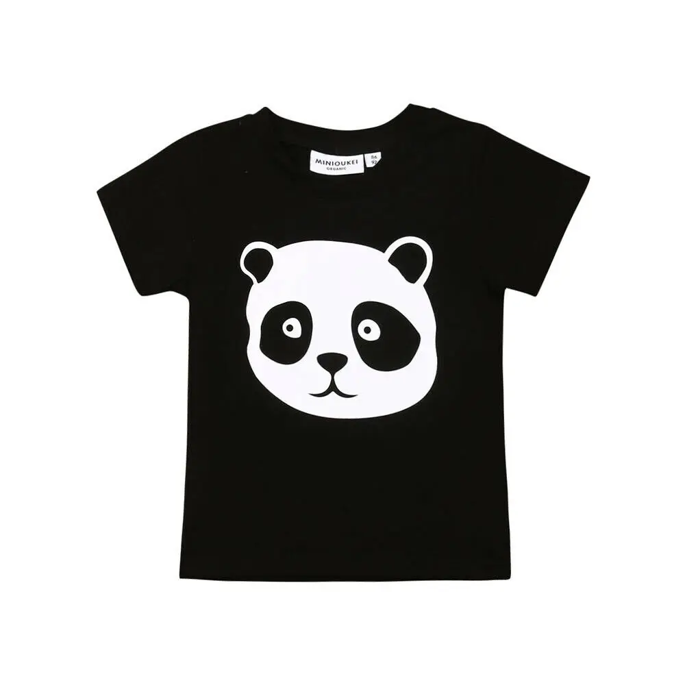 

Girls Kid Boy Toddler Panda Bunny T-Shirt