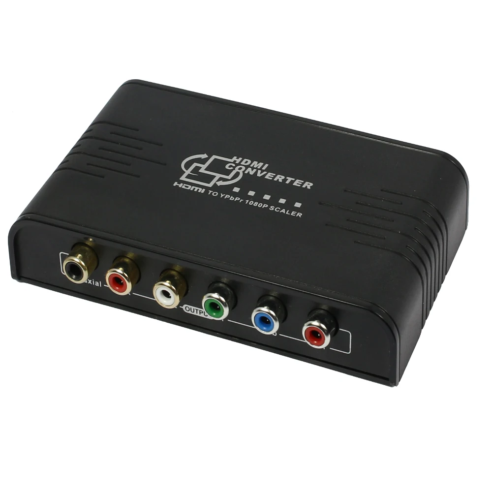 Компонент HD конвертер HDMI в компонент Ypbpr видео и аудио конвертер с цифровым коаксиальным аудио для PS4 Apple tv и т. д