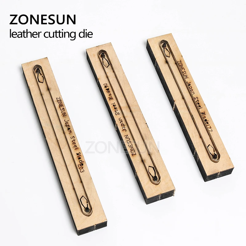 Preise ZONESUN Armband Leder Schneiden Sterben Papercraft Papier Kunst Leder Dekoration Werkzeug Für Stanzen Maschine Diy Handwerk Cutter