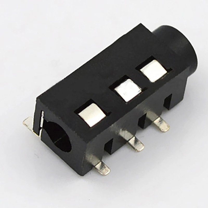 30pcs 3 5mm Headphone Jack Audio Connector Audio Interface Socket PJ 320D Patch Four Feet SMT