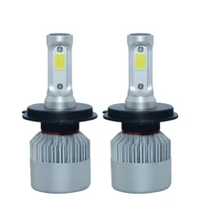 

Lampada Led H4 HB2 9004 9007 HB1 HB5 All-in-one Car Headlights Far-Near Beam 6500K White 8000LM Car Assembly 72W 12V Fog Light