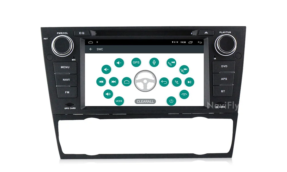 Perfect Navifly Android9.1 32G ROM 2G RAM 4G WIFI Car Multimedia player For BMW  E90,E91,E92,E93,3 series car audio dvd gps canbus 22