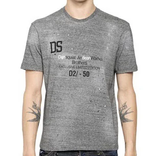 

New DSQ T Shirt Maple Leaf Printed Unisex Casual Summer Fashion Unisex Cool T-shirt 016