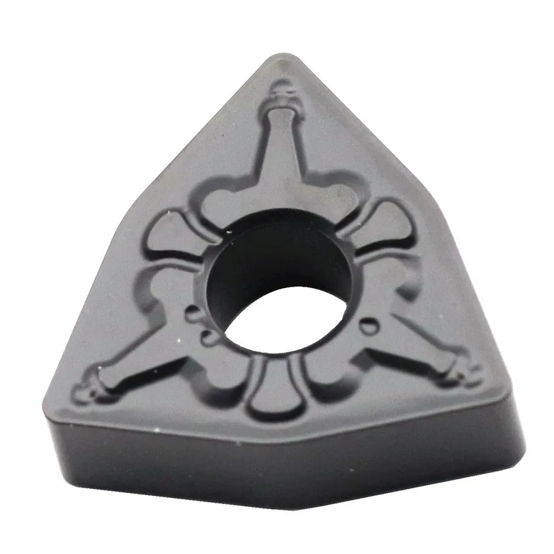 

MOSASK 10pcs WNMG080404-TM ZC35 Medium Finish Machining of Steel Processing Cemented Tungsten Carbide Inserts