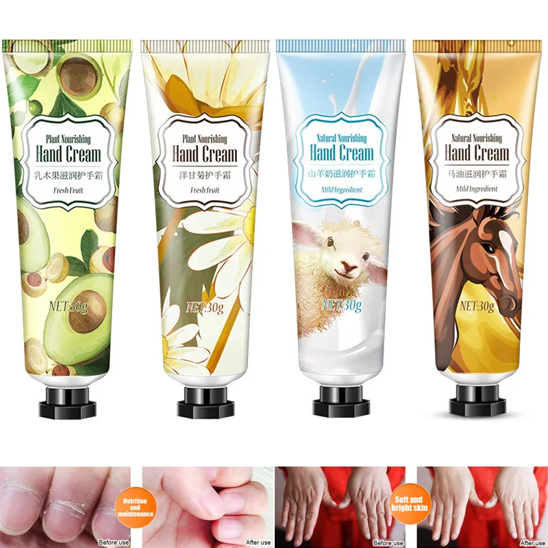 

2019 30g Hand Cream Moisturizing Whitening Hydra Hands Care for Men Womem Gifts