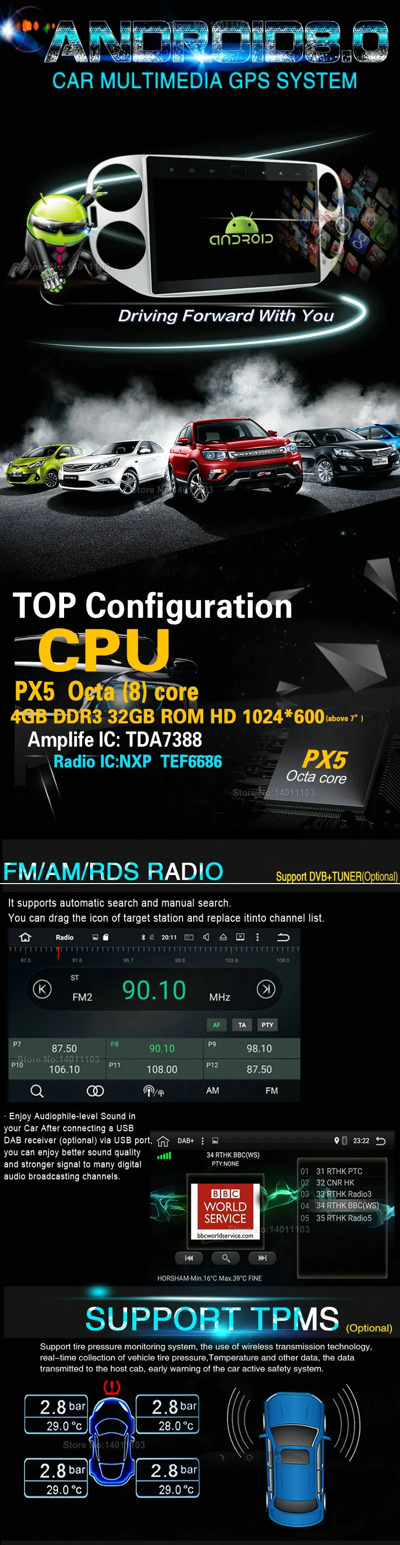 Cheap 4G RAM Octa(8)-Core Android 8.0 CAR DVD player FOR HYUNDAI I30 2011-2013 car audio gps stereo head unit Multimedia navigation 1