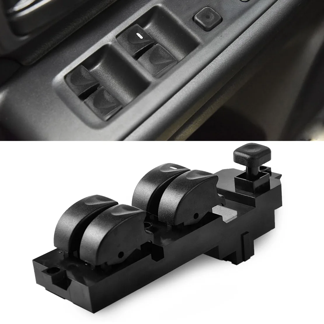 

CITALL MR740599 MR792845 Power Window Master Switch Driver Side for Mitsubishi Carisma Space Star 1998- 2000 2001 2002 2003 2004
