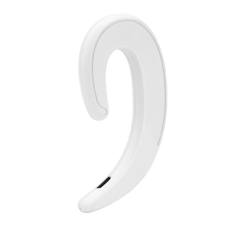 Вы первый Bluetooth наушники Беспроводные спортивные Heasdset с микрофоном Handsfree наушники безболезненные Fone De Ouvido для телефона - Цвет: White