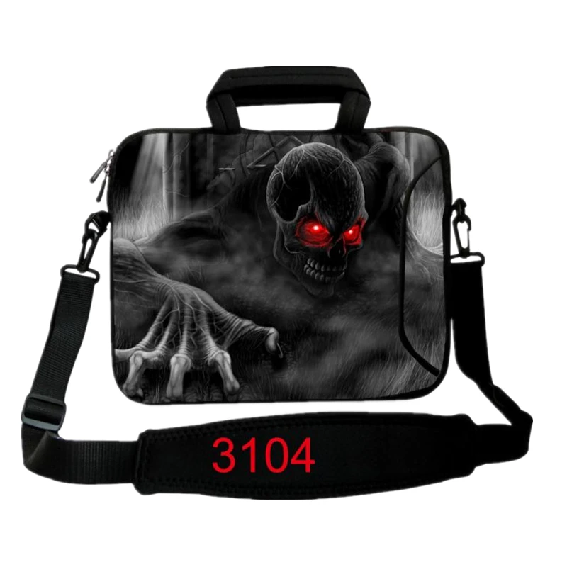Universal Ghost Laptop Shoulder Bag +Strap 10 12 13 14 15 17 Inch