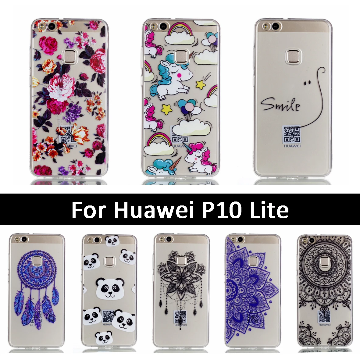 Чехол для мобильного телефона Huawei P10 Lite милый чехол с цветочным принтом CoqueFor P10Lite
