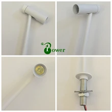 250 мм высота 1 Вт cree led лампы ювелирных изделий