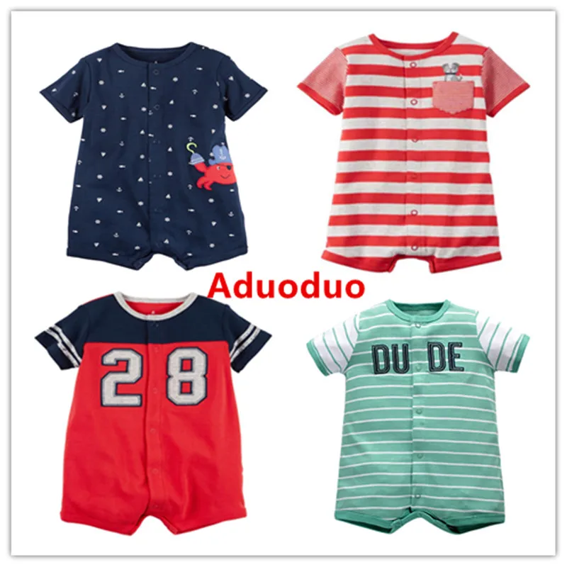 Newborn Baby Girl Boy Long Sleeve Bodysuit Romper Dinosaur Jumpsuit Babygrow n1