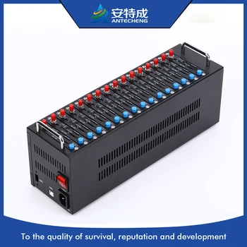 

Best quality 16 port modem pool Q24plus Wavecom, SMS, recharge, USSD market modem poo quad band 16 port 16 sim cards