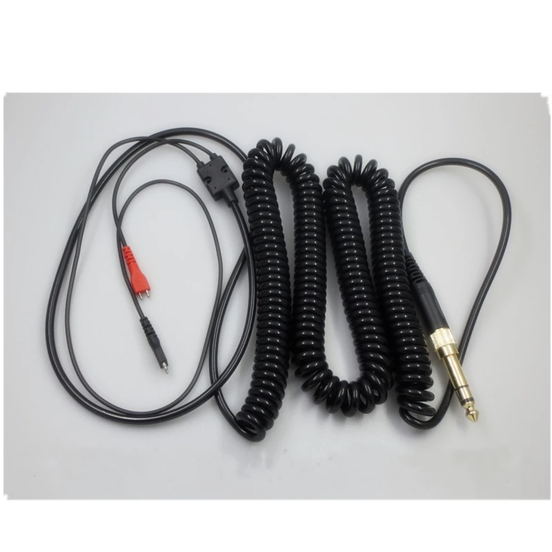 

New Headphone Adapter Replacement Spring Coil Cable for Sennheiser HD25 HD560 HD540 HD480 HD430 414 HD250 Earphones 1.20