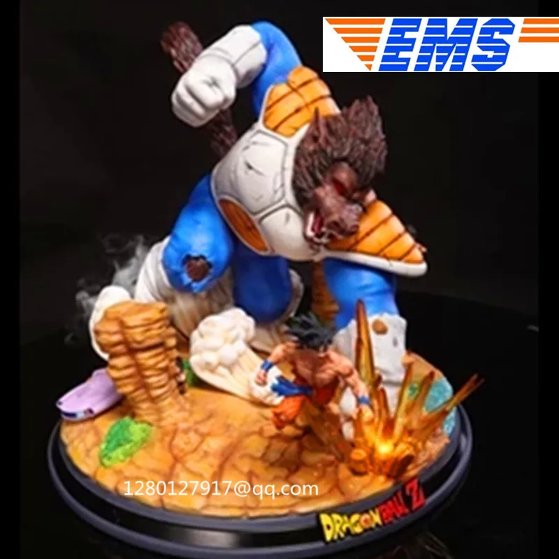 

Statue Dragon Ball Z Bust Son Goku Full-Length Portrait Great Apes 1/6 GK Action Figure Collectible Model Toy 48 CM P526
