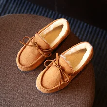 Winter Boys Girls Cotton Shoes ugs kids girls winter shoes Plush Warm Shoes For Girls ugs children kids shoes for girl