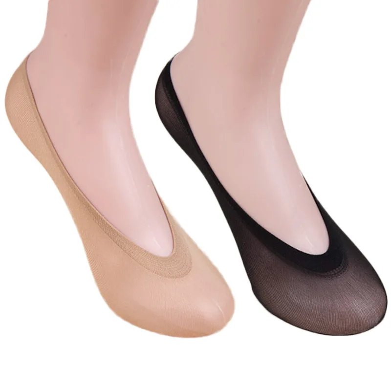 

Boat Socks Wholesale Shallow Mouth Core Silk Socks Lace Antiskid Invisible Short Socks Ankle Boat Low Cut Ice Socks for Summer