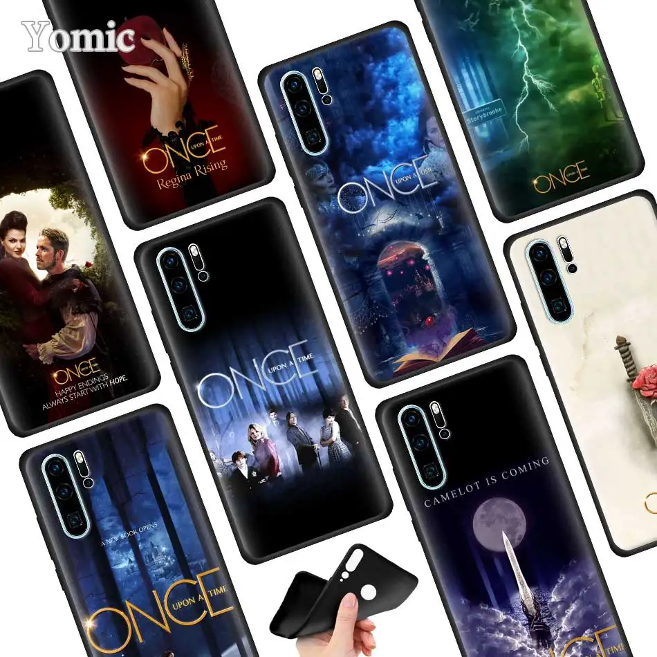 

Once Upon A Time Back Silicone Case for Huawei P30 P20 Pro P9 P10 P20 P30 Lite P Smart Plus Mate 10 20 Pro Case