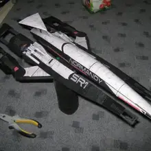 Mass Effect SSV Нормандия космический корабль 3D бумажная модель DIY