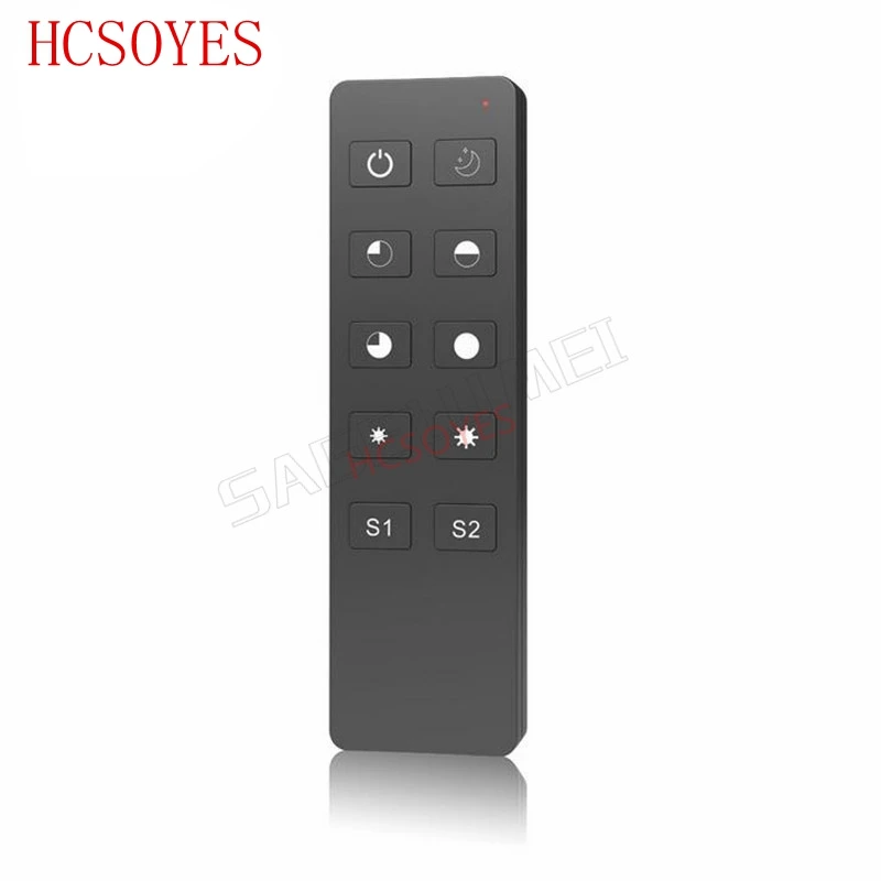 S1-B R1 RT6 Led RF Dimmer Controller use with Remote 2.4GHz Wireless input 100-240V AC 1A 100W-288W Push Switch | Освещение