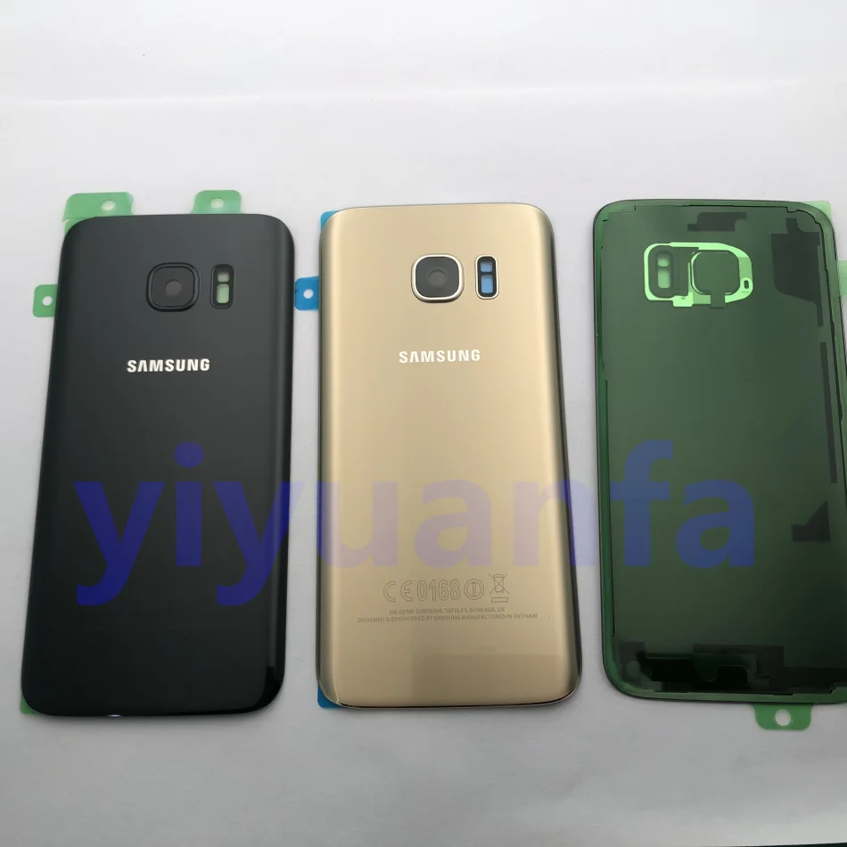 Оригинальное заднее стекло для samsung Galaxy S7 G930 G930F S7 Edge G935 батарея задняя крышка Корпус Замена Ремонт Запчасти