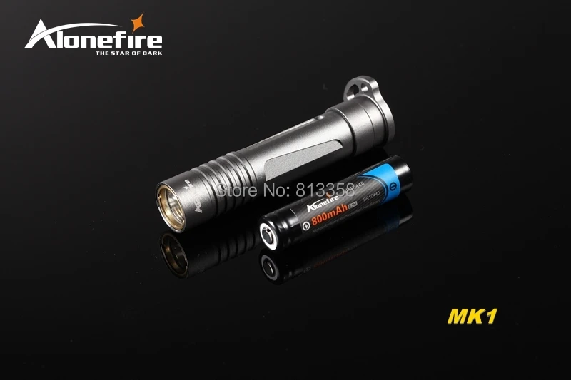 AloneFire эльфы MK1 CREE XP-G R2 светодиодный Легкий Мини светодиодный фонарик брелок-фонарик