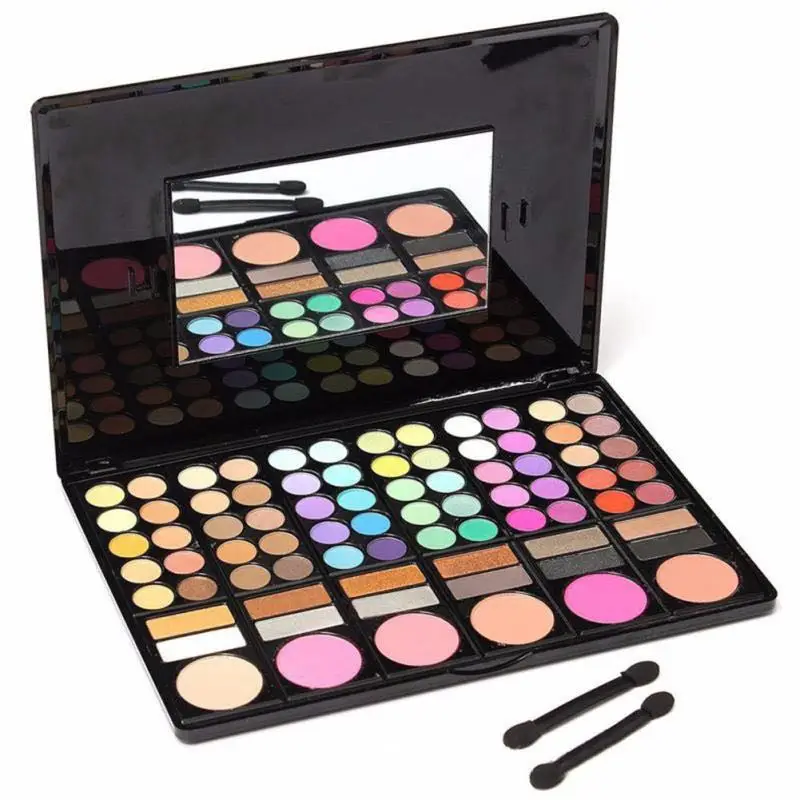 

Eyeshadow Eye Shadow 78 Color Concealer Contour Lip Gloss Makeup Set Combination Waterproof Cosmetic Set