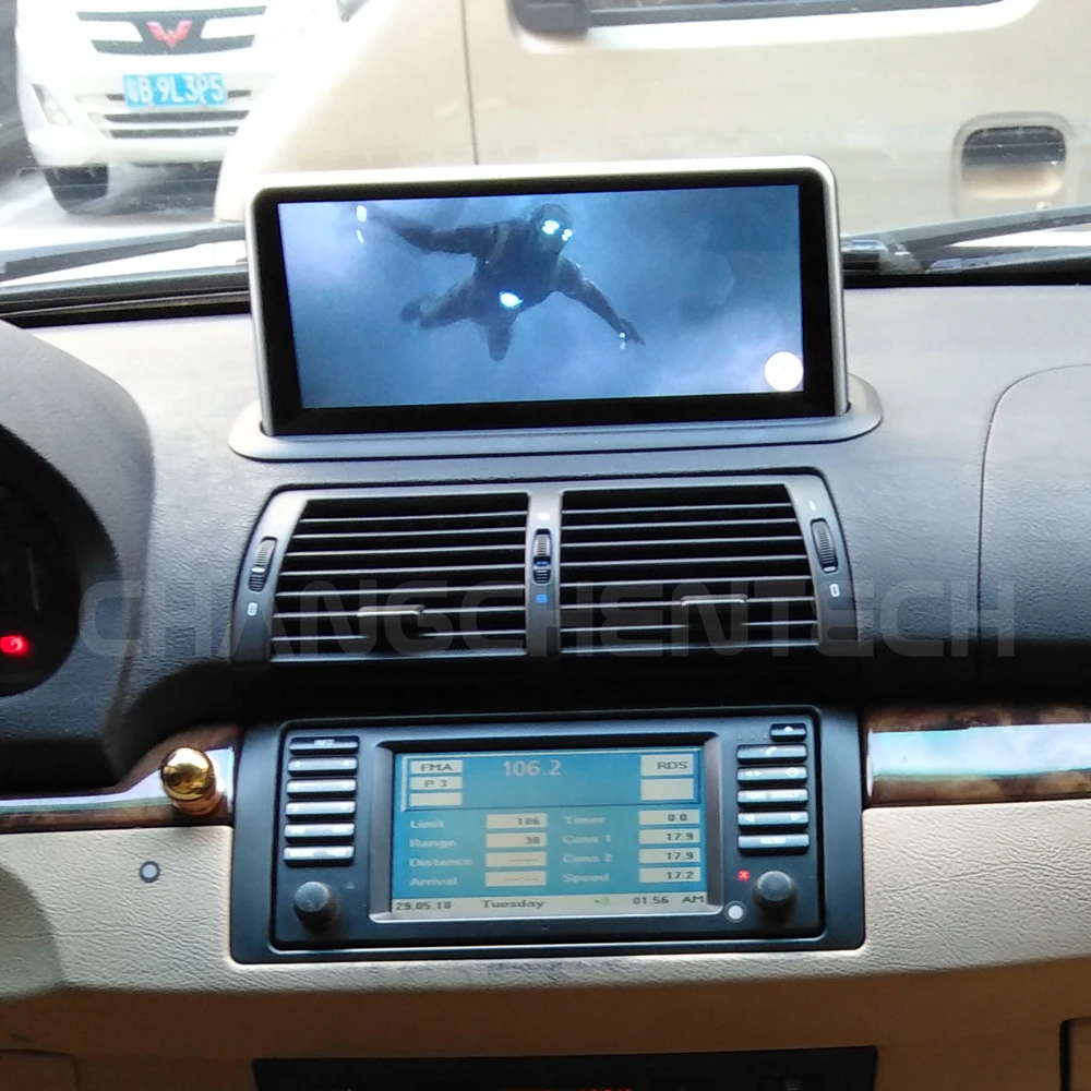 Best Newest Android 9.0 Multimedia Car GPS Navigatio For BMW X5 E53 (1998-2005) Bluetooth DVR Mirror link Rear Camera Touch Screen 40 4