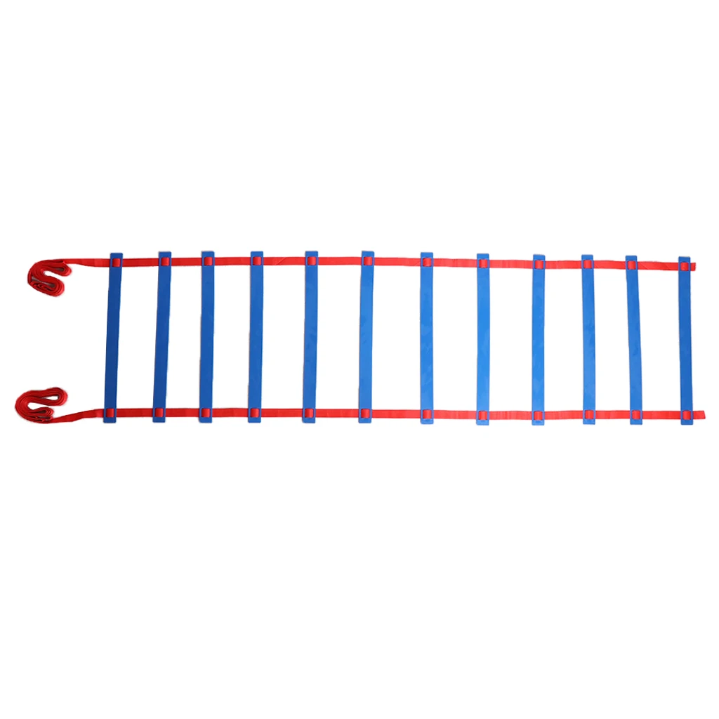 Agility Training Ladder Anti-Slip Rubber Speed Training Equipment Flat Rung for Football Running Soccer Training Aids