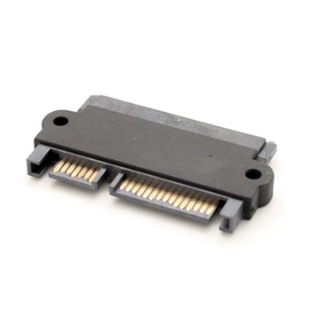 

10pcs/lot SATA 22P 7 15 Male to SATA 22Pin 7 15 Female Convertor Adapter