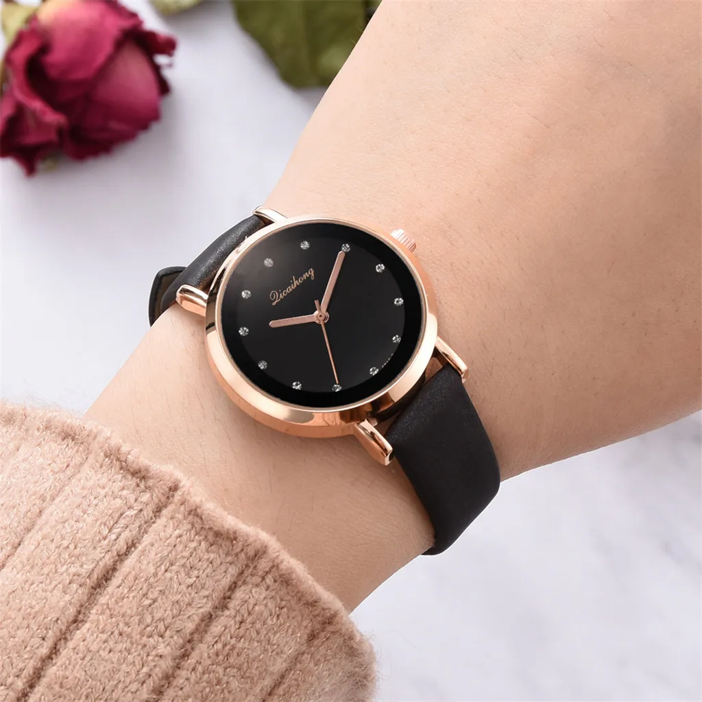 Licaihong модные повседневные Брендовые женские часы Reloj простые классические