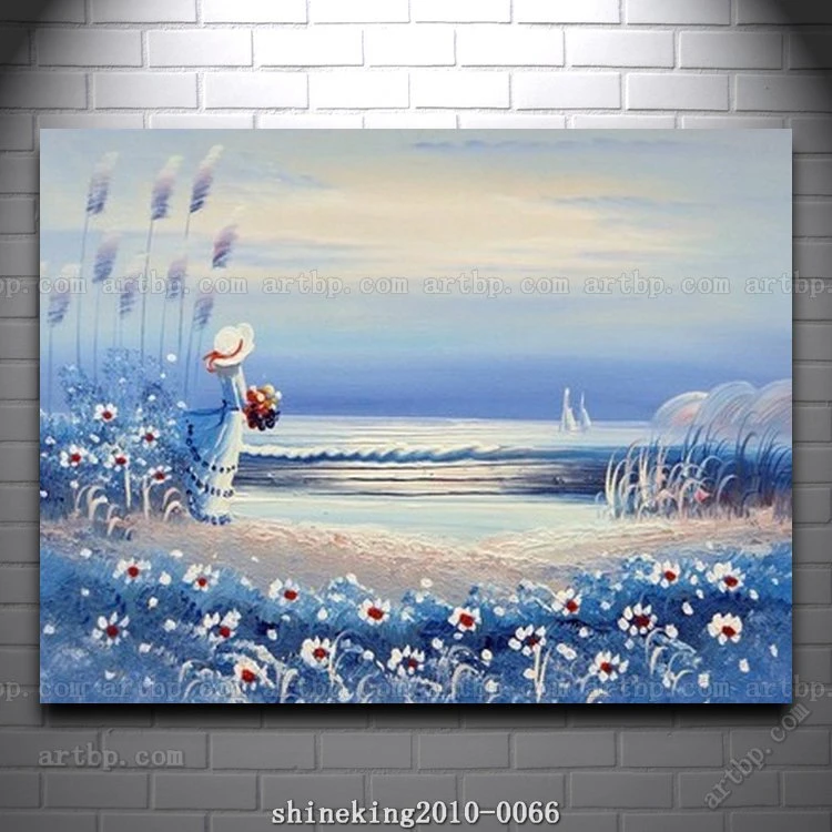 Handgemalte Landschaft Olgemalde Impressionisten Leinwand Malerei Leinwand Malerei Ideen Realistische Abstrakte Malerei Painting Violin Painting Greenpainting Decorating Business Cards Aliexpress